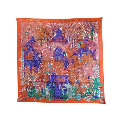 foulard hermes jardin a sintra|Hermès Carré 'Jardin à Sintra' .